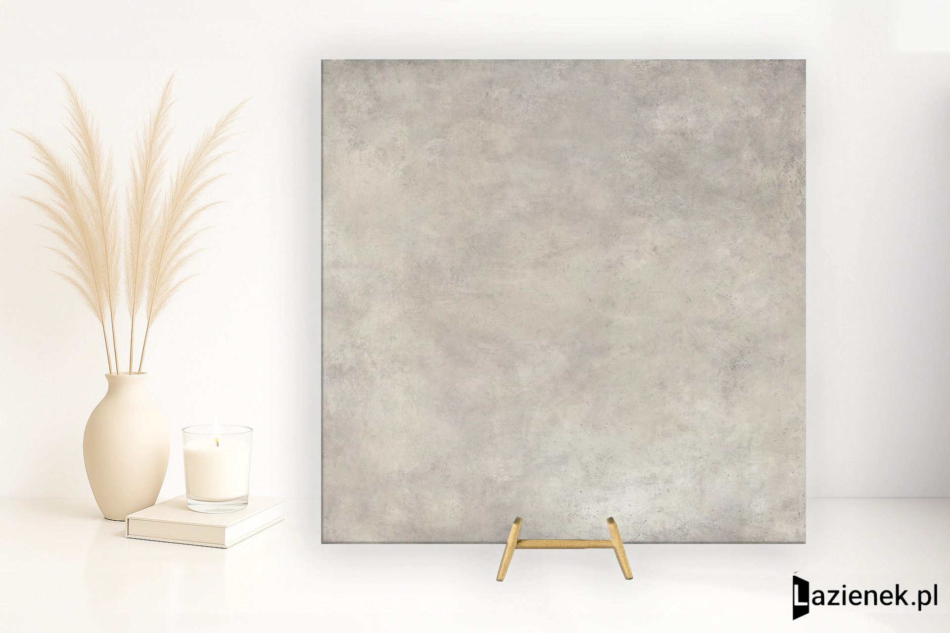 La Fabbrica Ava Hurban White matowa 120x120 cm gr. 6 mm - płytka rektyfikowana / (L)177091